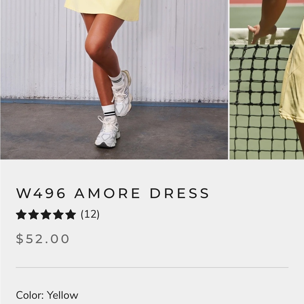 Yellow Amore Dress